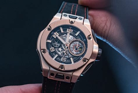 hublot unico ferrari gold